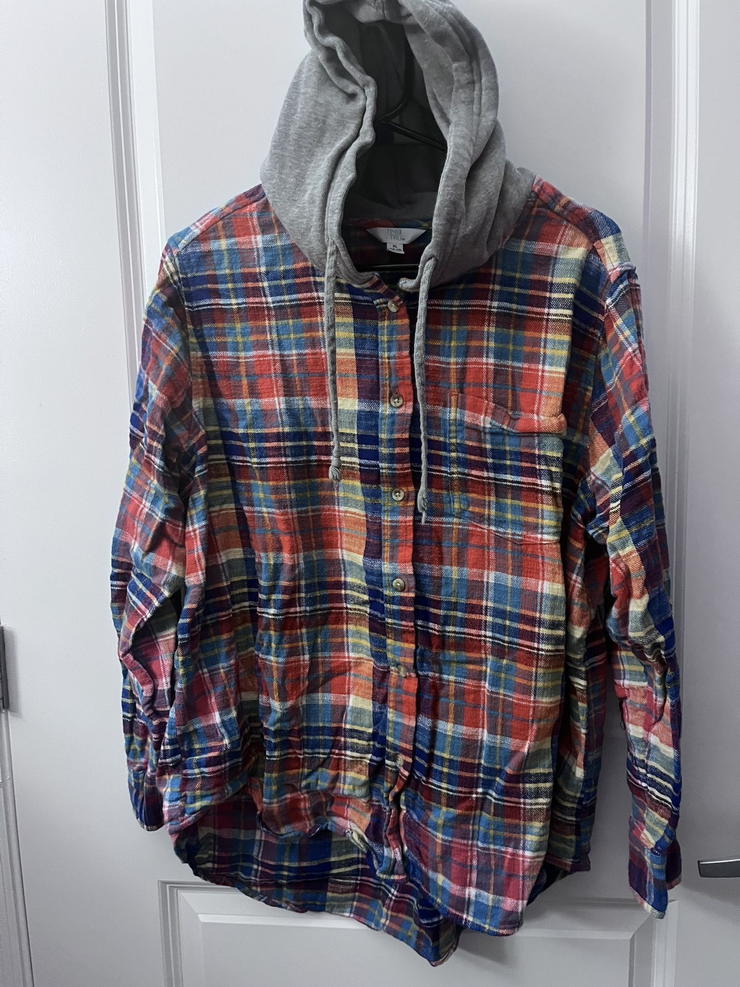Flannel with Hoodie