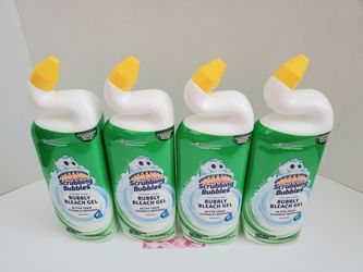 4/$5 Or 10/$10  Scrubbing Bubbles Bubbly Bleach Gel Toilet Bowl Cleaner