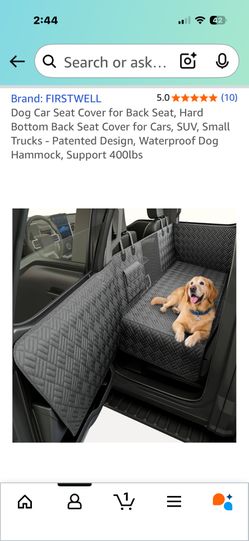 Dog Car Seat Cover 