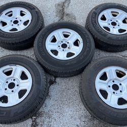 16” Factory Jeep Grand Cherokee Wrangler Wheels Rims Tires We Finance Package Set Of 5 