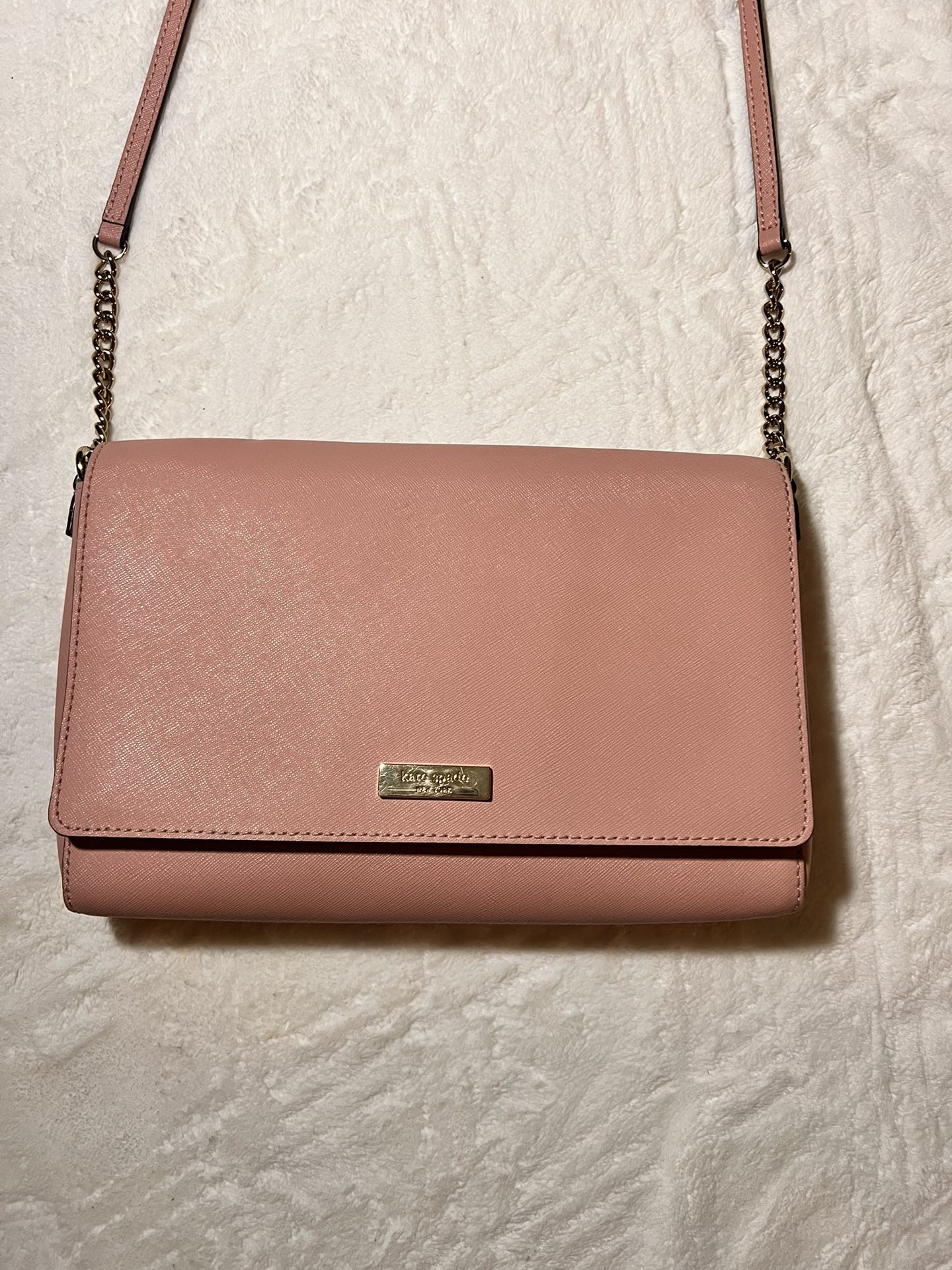 Kate Spade New York Tilden Place Alek Pink Leather Womens Crossbody​