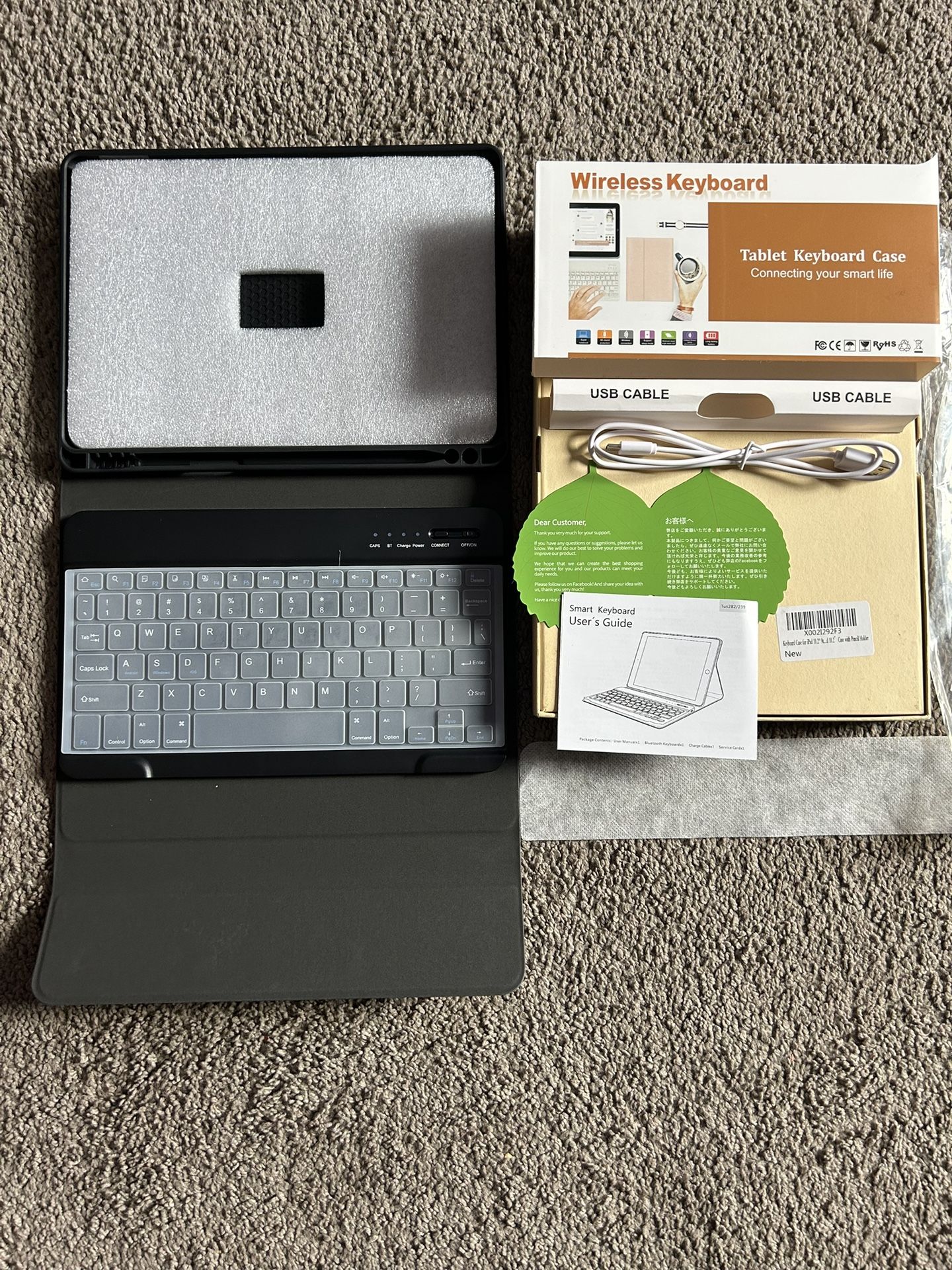 Wireless Keyboard Tablet Keyboard Case