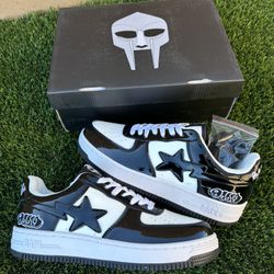 Bapesta x MF Doom - Sizes 8m-12m