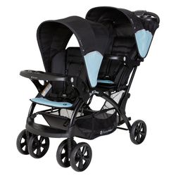 BABY TREND SIT TO STAND DOUBLE STROLLER 