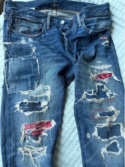Polo Ralph Lauren Varick Slim straight denim jeans Size: 31in.