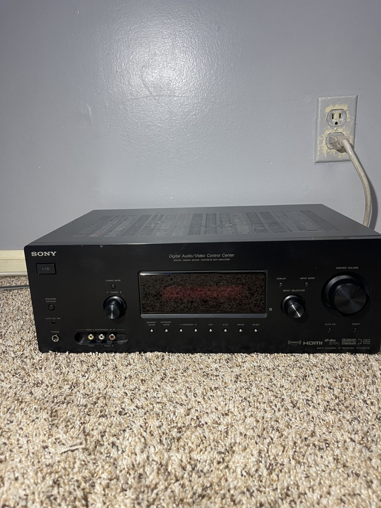 Sony Audio/Video control center