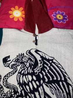 Mexican Flag Pancho Hood