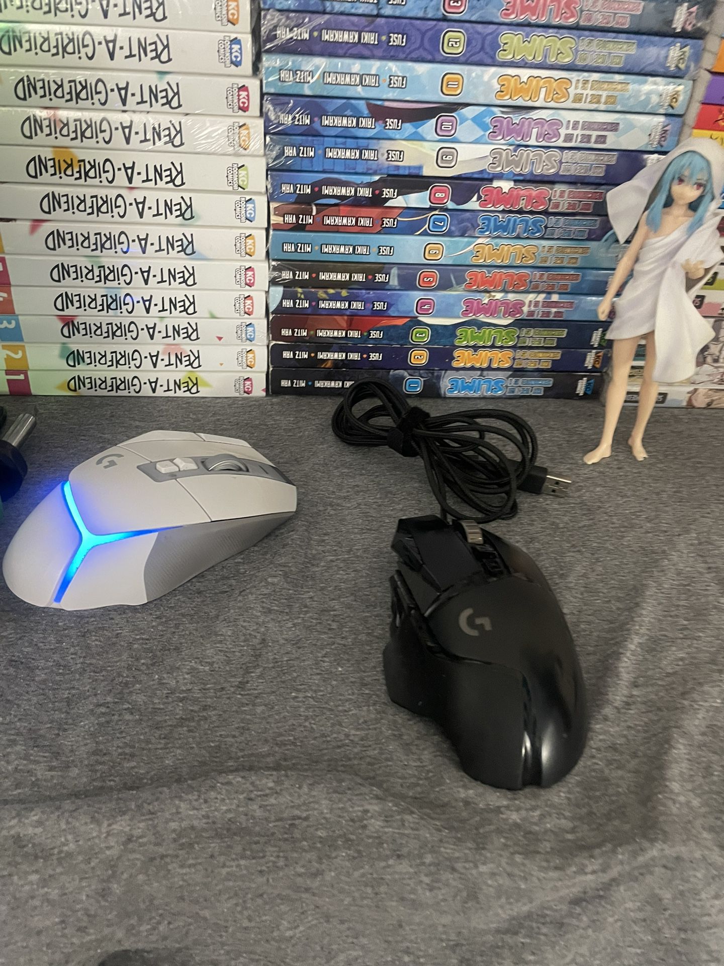 Wired Logitech Mouse G502
