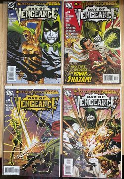 DC Day of Vengeance Comics #2–5 Set