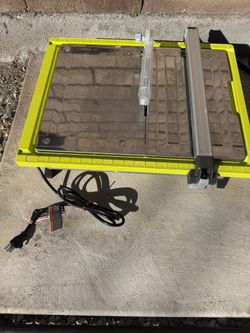 Ryobi Wet Tile Saw