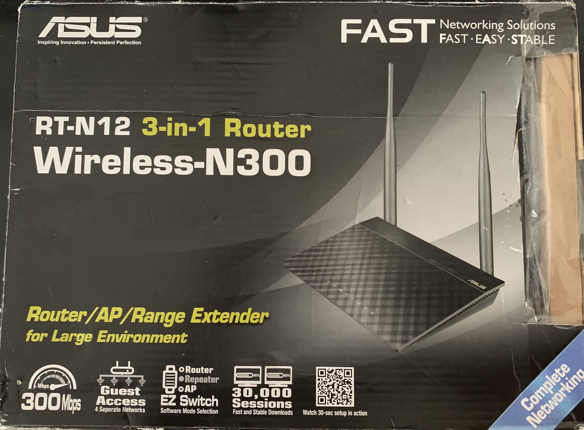 Asus Wireless N300 Router RT-N12