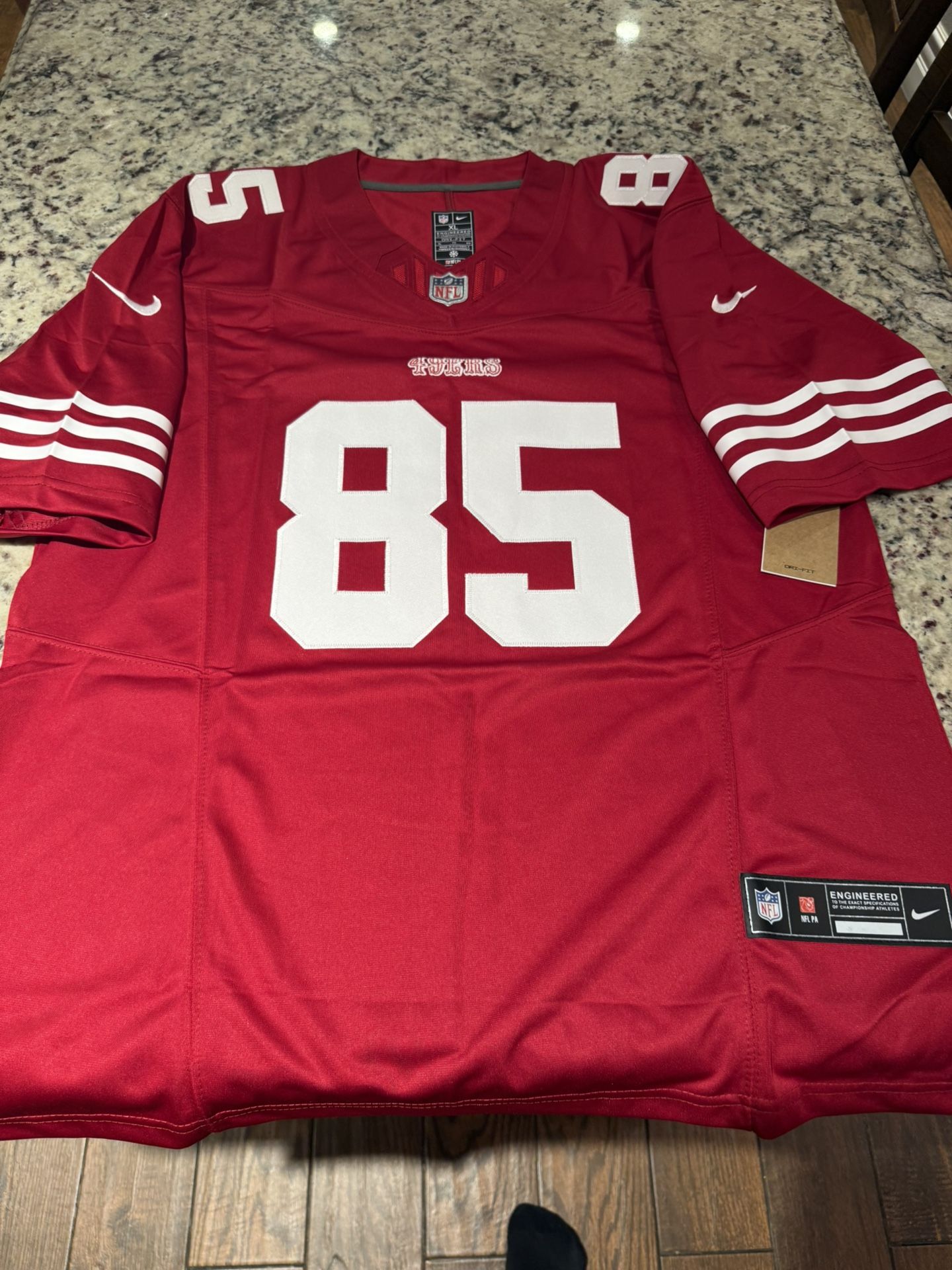 San Francisco 49ers Jersey Kittle