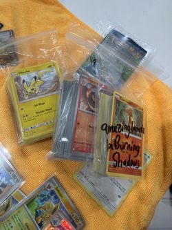 Pokmon cards everything. You see in the pictures