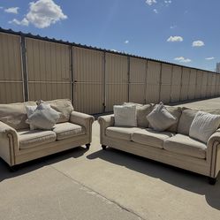 Couch And Love Seat Set