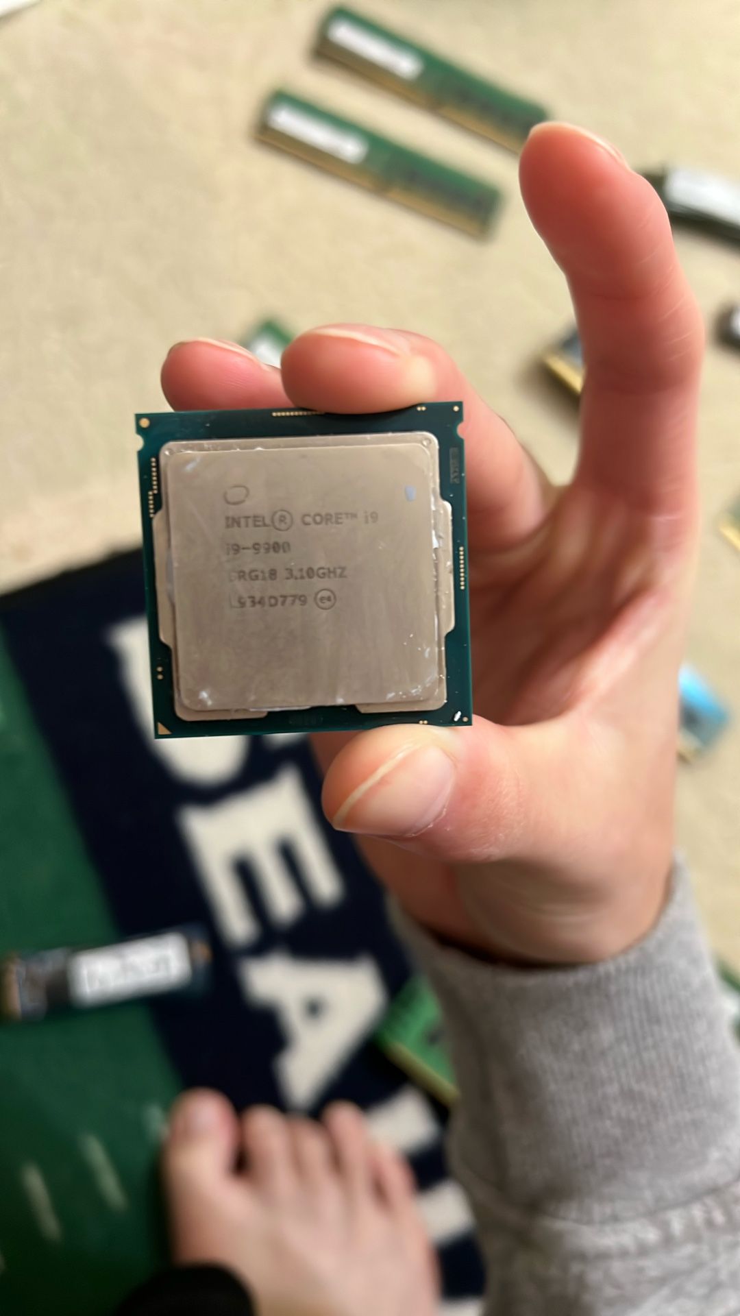 Intel i9 9900 3.1ghz CPU processor