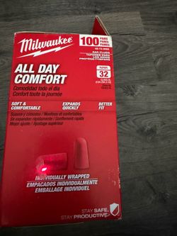 Milwaukee ear protection