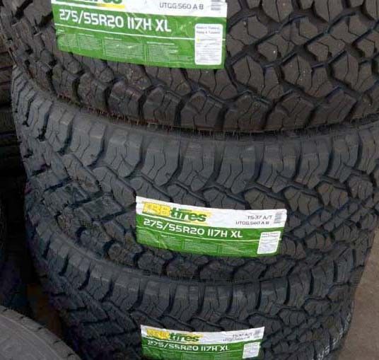 4 New Tires 275/55/20 TBB Tires