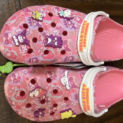 Hello Kitty Crocs Mens Size 13