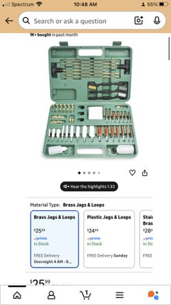 Gun Cleaning Kit Universal 