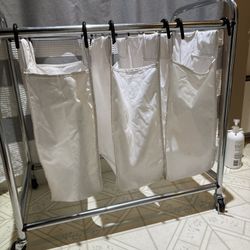 Triple Laundry Hamper