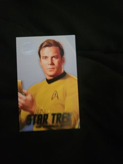 Dave & Buster’s Star Trek Original Series Captain Kirk Card (2016 Arcade)