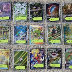 Pokemon Mixed singles lot of 15 (Read Description )