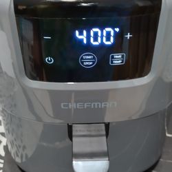 CHEFMAN 2 Qt Mini Air Fryer – Digital Space-Saving Compact Air Fryer with Nonstick and Dishwasher