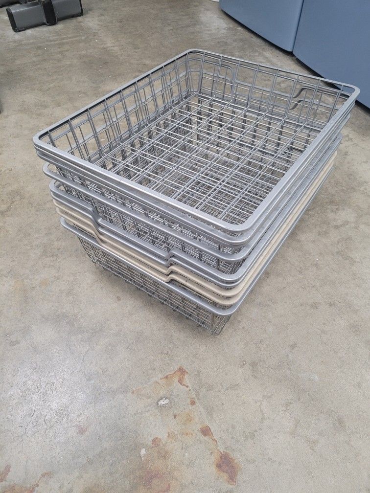 Ikea Wardrobe Wire Mesh Closet Baskets