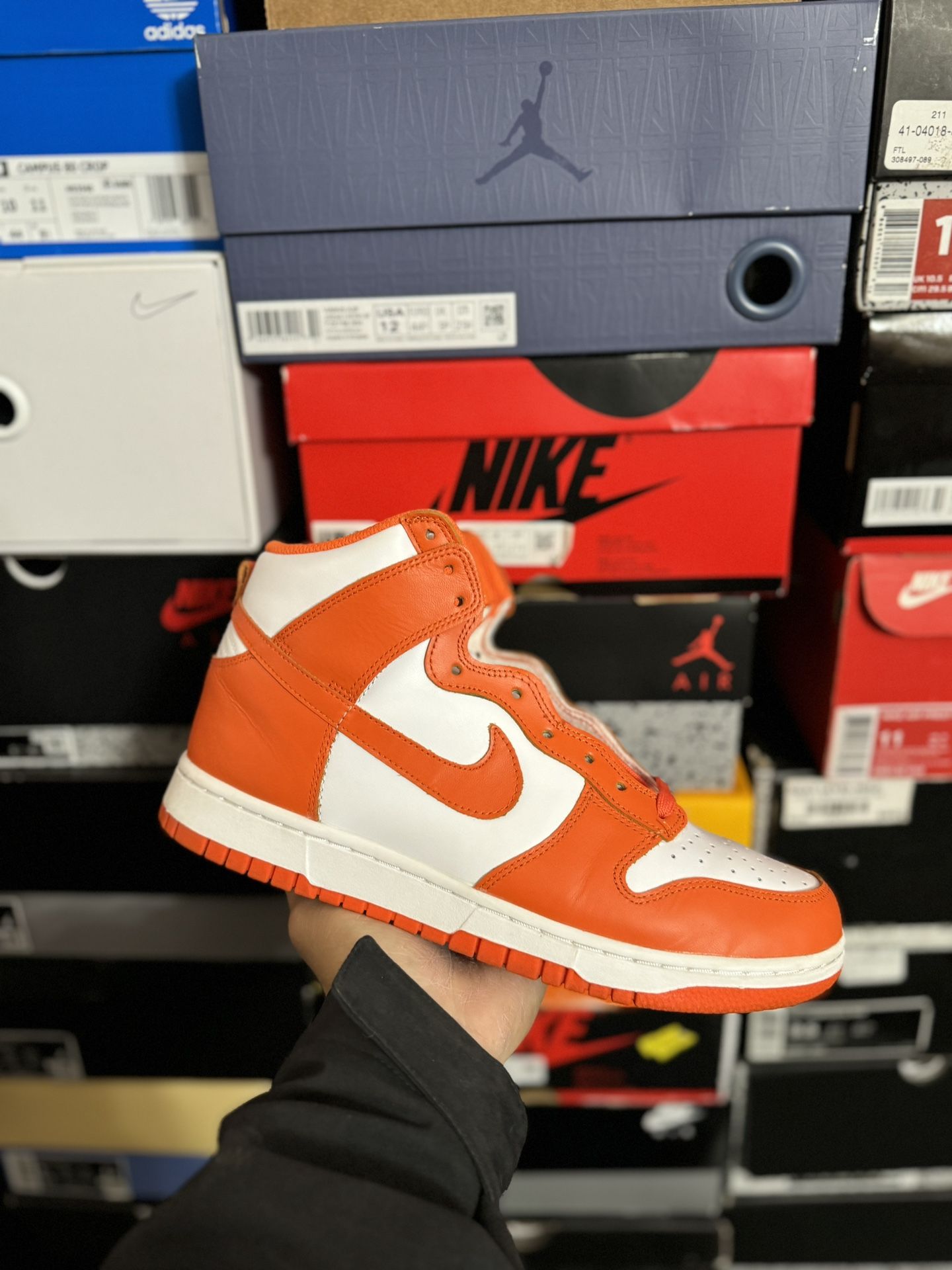 Nike Dunk High Syracuse size 10.5W 9M VNDS