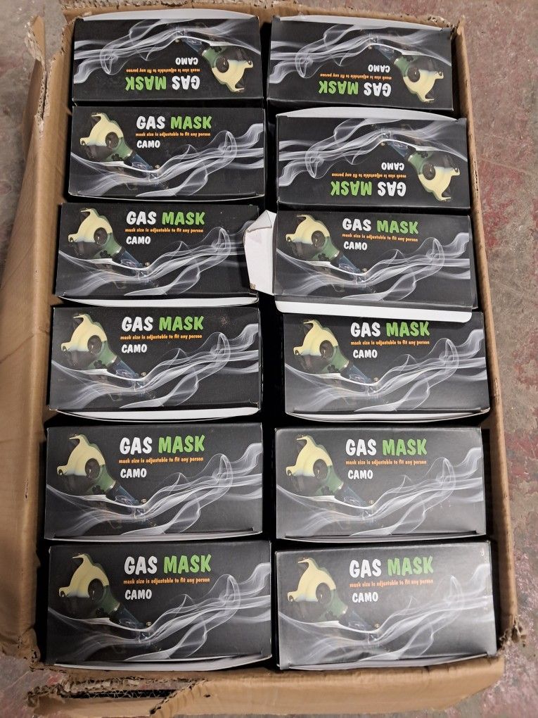 GAS MASK $8 ea. Case of 24