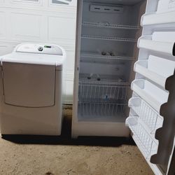 Dryer & Upright Freezer 