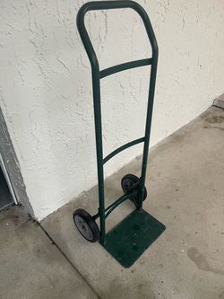 Green Steel Hand Truck Dolly