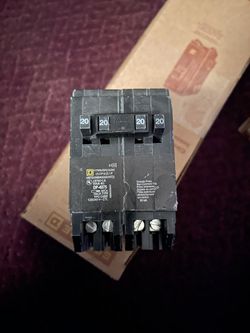 Square D HOMT2020-220 Circuit Breaker