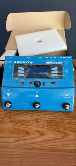 TC-Helicon VoiceLive Play Vocal Effects & Harmony Pedal – $160 OBO