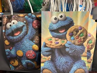 Cookie Monster Candy Bags 14 Count
