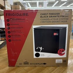 BRAND NEW Frigidaire 7-cu ft Garage Ready Chest Freezer ( Black )
