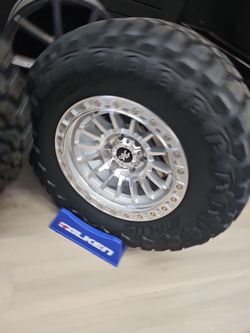 17x9 axd rims 6 lug 6x139 6x5.5 on new tires 33 1250 17