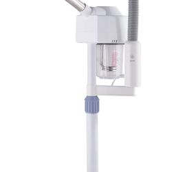 OmySalon 2 in 1 Facial Steamer with 5X Magnifying Lamp & Touch Screen, Esthetician Steamer Professional Face Spa Mist Steam for Home Beauty Salon, Per