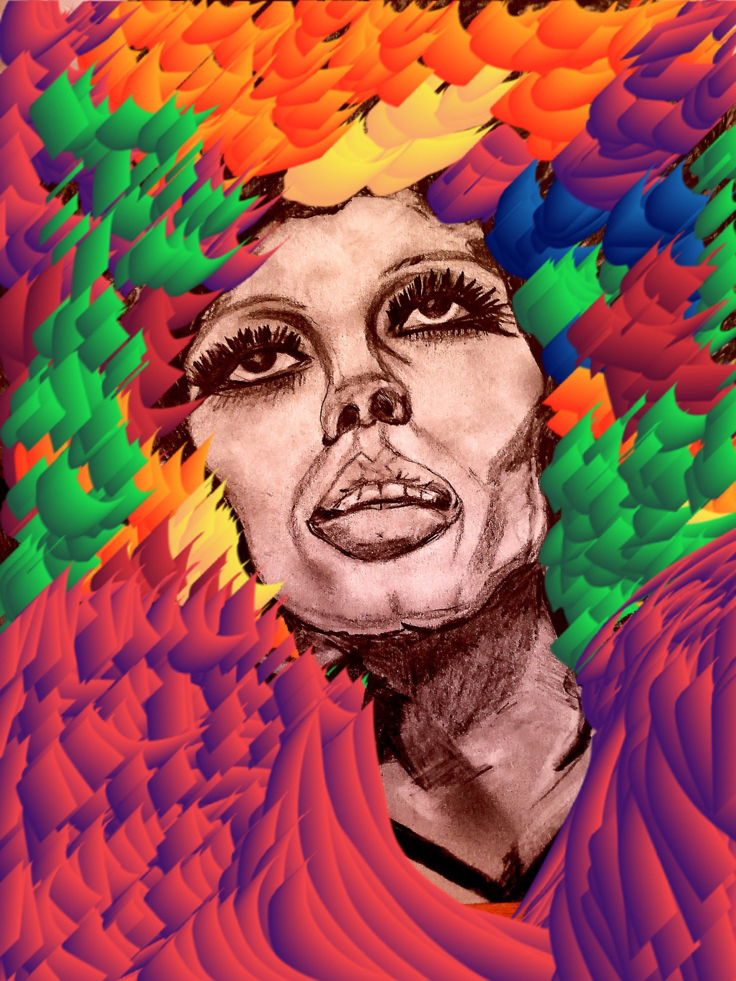 Colorful Diana Ross