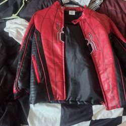 Spider Man Leather Jacket