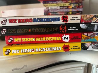 MHA Manga 1,2,24,27