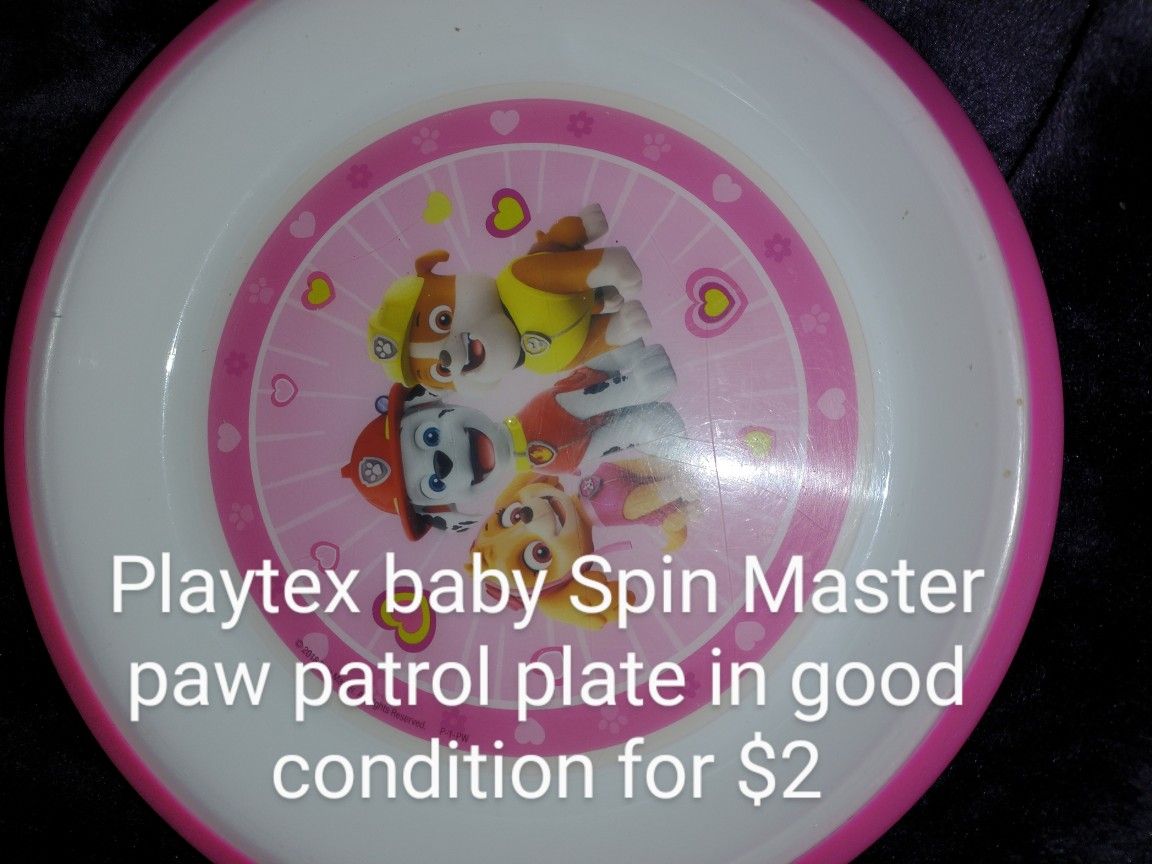 Paw Patrol Bowl & plate