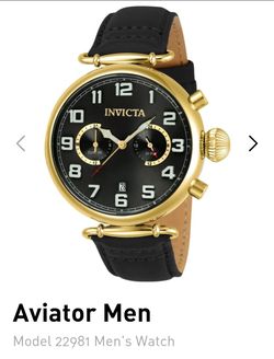 Invicta Aviator Watch