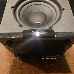 8” Definitive Technology Super Cube Powered Sub