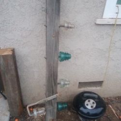 Antique Glass Insulators With Mount