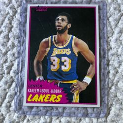 1981 Pink Kareem Abdul-Jabbar
