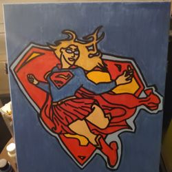 Supergirl Paint