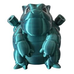 3D Printed Blastoise 5inches Tall