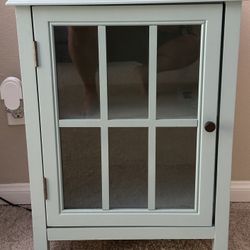 Light Blue/teal Small Cabinet $75 OBO