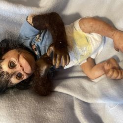 Baby Reborn Monkey Dolls 17” Houston Tx 